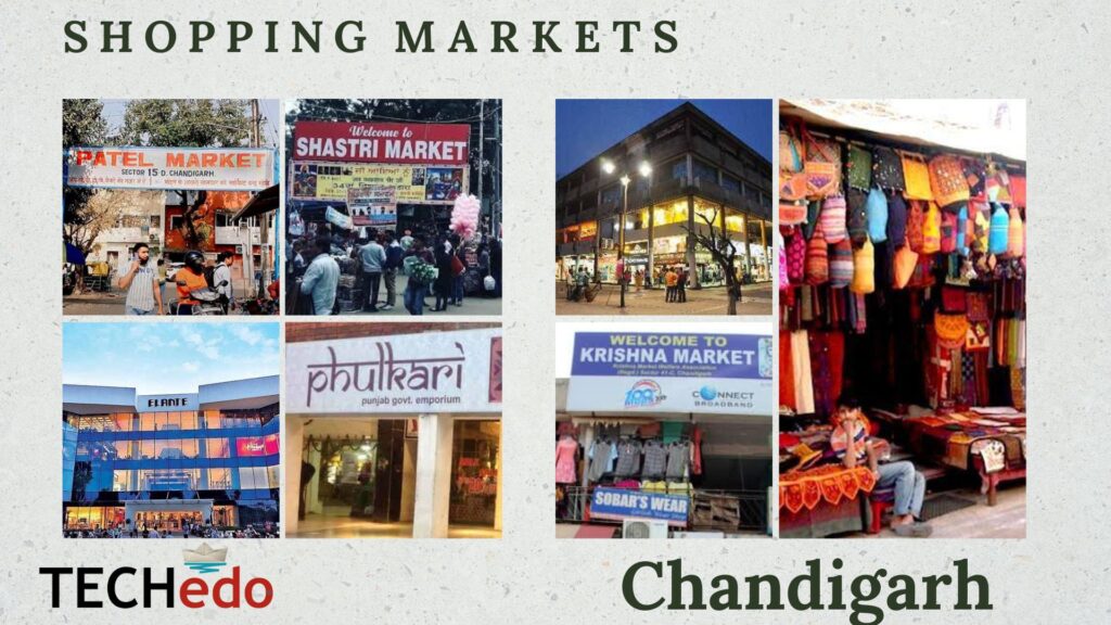 Chandigarh the City Beautiful- Shopping Markets