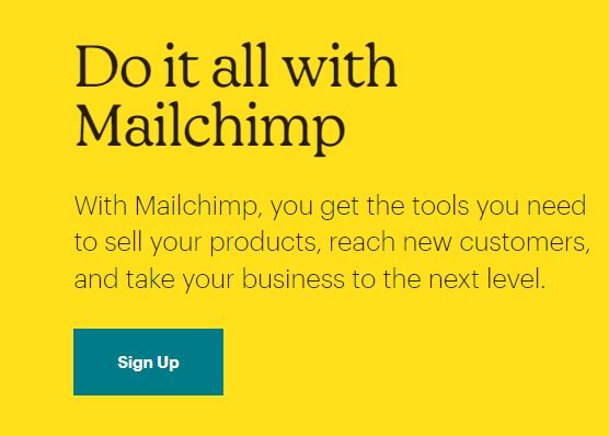 Mailchimp- Best digital marketing tools