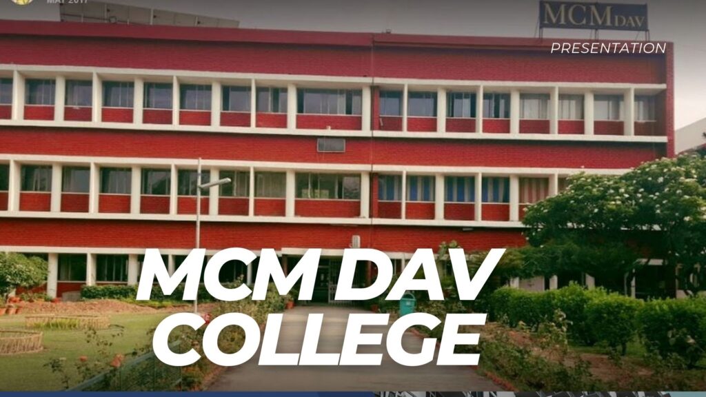 MCM college, best colleges in Chandigarh