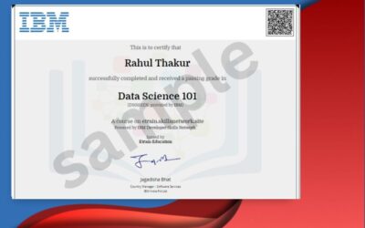 IBM Data Science Certificate At Techedo Technologies!
