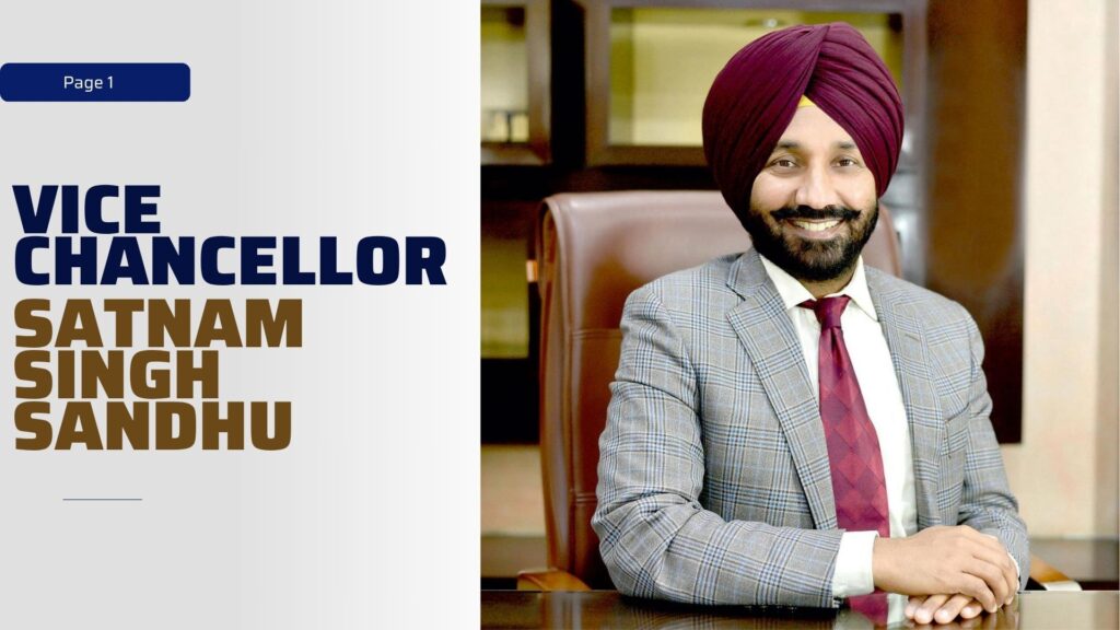 Chandigarh UNIVERSITY, Satnam Singh Sandhu, Courses available in Chandigarh University, Mba fee in Chandigarh University
