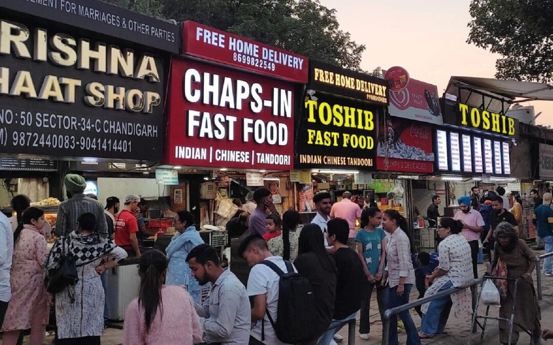 Famous Food Market In Chandigarh