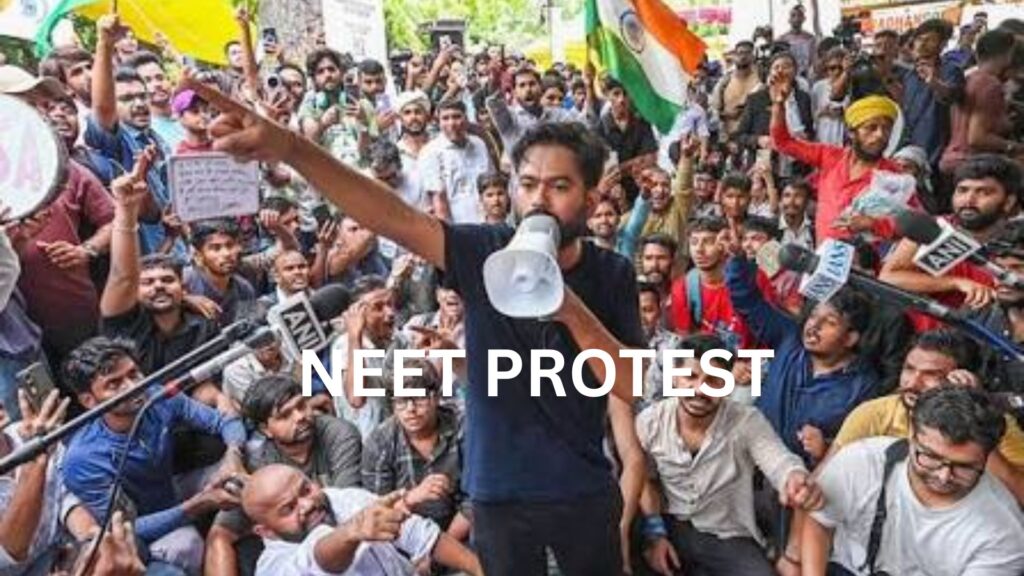 The neet protest