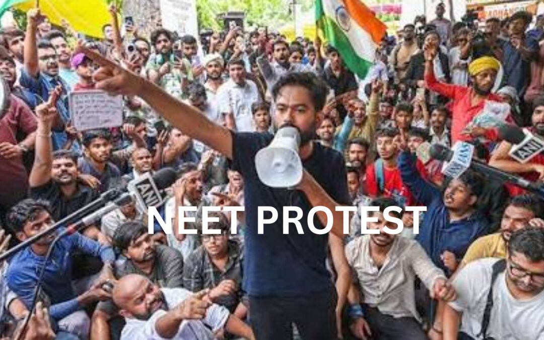 The NEET PROTEST: student protest in chandigarh