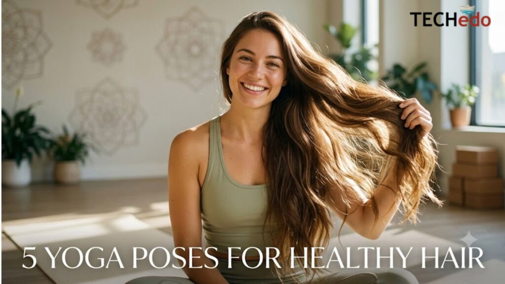 Yoga asanas for healthy hair 